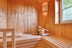Sauna - Ferienhaus Auszeit 14 Feriendorf Klein Stresow Rügen - Top-Hundeurlaub