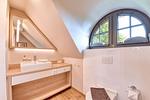 Badezimmer - Ferienhaus Auszeit 14 Feriendorf Klein Stresow Rügen - Top-Hundeurlaub
