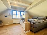 Schlafzimmer - Ferienhaus Seeblick 19 Feriendorf Klein Stresow Rügen - Top-Hundeurlaub
