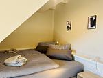 Schlafzimmer - Ferienhaus Seeblick 19 Feriendorf Klein Stresow Rügen - Top-Hundeurlaub