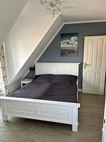 Schlafzimmer - Hafenidyll 1 - Top-Hundeurlaub