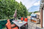 Terrasse - Kurpark Carré 25 Meeresglück - Top-Hundeurlaub