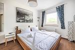 Schlafzimmer - Kurpark Carré 25 Meeresglück - Top-Hundeurlaub
