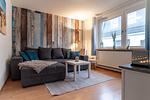 Wohnzimmer - Haus Laffina, Whg. Malia - Top-Hundeurlaub
