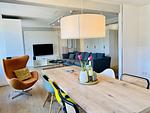 Wohnzimmer - Ferienwohnung Meerloft 13 im Haus Düne 7 Prora - Top-Hundeurlaub