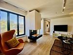 Wohnzimmer - Ferienwohnung Meerloft 13 im Haus Düne 7 Prora - Top-Hundeurlaub