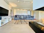 Wohnzimmer - Ferienwohnung Meerloft 13 im Haus Düne 7 Prora - Top-Hundeurlaub
