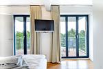 Schlafzimmer - Ferienwohnung Strandloft 12 im Haus Düne 7 Prora - Top-Hundeurlaub