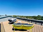 Terrasse - Ferienwohnung Strandloft 12 im Haus Düne 7 Prora - Top-Hundeurlaub