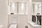 Badezimmer - Ferienwohnung Ostseeloft 5 im Haus Prora Düne 7 - Top-Hundeurlaub