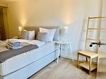 Schlafzimmer - Ferienwohnung Ostseeloft 5 im Haus Prora Düne 7 - Top-Hundeurlaub