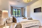 Schlafzimmer - Ferienwohnung Ostseeloft 5 im Haus Prora Düne 7 - Top-Hundeurlaub