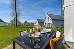 Terrasse - Ferienhaus Hygge Hus Olpenitz - Top-Hundeurlaub
