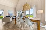 Wohnzimmer - Ferienhaus Hygge Hus Olpenitz - Top-Hundeurlaub