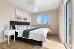 Schlafzimmer - Ferienhaus Hygge Hus Olpenitz - Top-Hundeurlaub