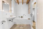 Badezimmer - Ferienhaus Hygge Hus Olpenitz - Top-Hundeurlaub