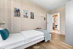 Schlafzimmer - Ferienhaus Hygge Hus Olpenitz - Top-Hundeurlaub