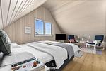 Schlafzimmer - Ferienhaus Hygge Hus Olpenitz - Top-Hundeurlaub