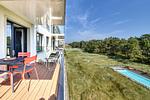 Balkon - Ferienwohnung Meerlounge 15 im Haus Düne 7 Prora - Top-Hundeurlaub