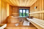 Sauna - Ferienwohnung Meerlounge 15 im Haus Düne 7 Prora - Top-Hundeurlaub
