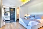 Schlafzimmer - Ferienwohnung Meerlounge 15 im Haus Düne 7 Prora - Top-Hundeurlaub