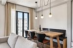 Wohnzimmer - Ferienwohnung Lotsenloft 16 im Haus Düne 7 - Top-Hundeurlaub