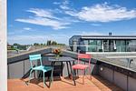 Terrasse - Ferienwohnung Lotsenloft 16 im Haus Düne 7 - Top-Hundeurlaub