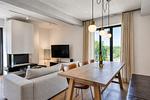 Wohnzimmer - Ferienwohnung Lotsenloft 16 im Haus Düne 7 - Top-Hundeurlaub