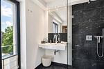 Badezimmer - Ferienwohnung Lotsenloft 16 im Haus Düne 7 - Top-Hundeurlaub