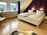 Schlafzimmer - Haus Moin - Top-Hundeurlaub