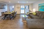 Wohnzimmer - Oase am Siel 3 - Top-Hundeurlaub