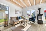 Wohnzimmer - Ferienhaus Nordseeresort 68 Moin Büsum - Top-Hundeurlaub