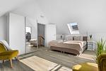 Schlafzimmer - Ferienhaus Nordseeresort 68 Moin Büsum - Top-Hundeurlaub