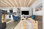 Wohnzimmer - Ferienhaus Nordseeresort 68 Moin Büsum - Top-Hundeurlaub