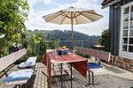 Terrasse - Ferienhaus am Glockenberg - Top-Hundeurlaub