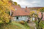 Fachwerkhaus mit Aussicht auf die umliegenden Berge - Haus im Grünen - Top-Hundeurlaub