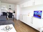 Wohnzimmer - Kjeirstr. 34, Whg. 09, Haus Atlanta - Top-Hundeurlaub