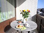 Balkon - Kjeirstr. 34, Whg. 09, Haus Atlanta - Top-Hundeurlaub