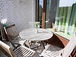 Balkon - Kjeirstr. 34, Whg. 09, Haus Atlanta - Top-Hundeurlaub