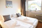 Schlafzimmer - Kjeirstr. 34, Whg. 09, Haus Atlanta - Top-Hundeurlaub