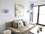 Wohnzimmer - Fernsicht 12E, DG - Top-Hundeurlaub