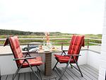 Balkon - Fernsicht 12E, DG - Top-Hundeurlaub