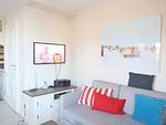Wohnzimmer - Norderstr. 55c, Whg. 11, DG, Sundowner - Top-Hundeurlaub