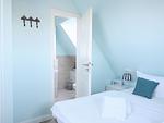 Schlafzimmer - Norderstr. 55c, Whg. 11, DG, Sundowner - Top-Hundeurlaub