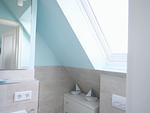 Badezimmer - Norderstr. 55c, Whg. 11, DG, Sundowner - Top-Hundeurlaub