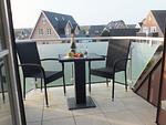 Balkon - Norderstr. 55c, Whg. 11, DG, Sundowner - Top-Hundeurlaub