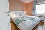 Schlafzimmer - Haus Irma Wohnung 35 - Top-Hundeurlaub