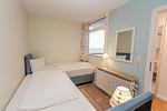 Schlafzimmer - Haus Irma Wohnung 36 - Top-Hundeurlaub