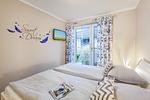 Schlafzimmer - Wellnes Bungalow Sanddüne - Top-Hundeurlaub