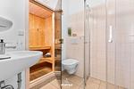 Badezimmer - Ferienhaus Panoramapark 46 - St. Andreasberg im Harz - Top-Hundeurlaub